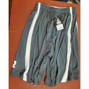 Badger Sport Reversible Basketball Shorts Mens Size Large Lone Park # 12